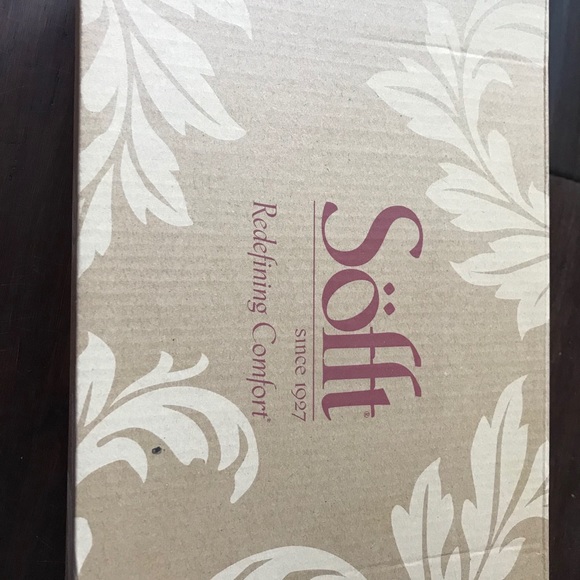 Sofft suede bordeaux Madelia strappy platform heal - Picture 15 of 16